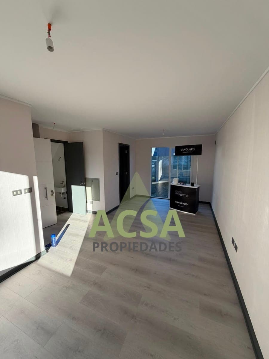 Cocina y estar interior