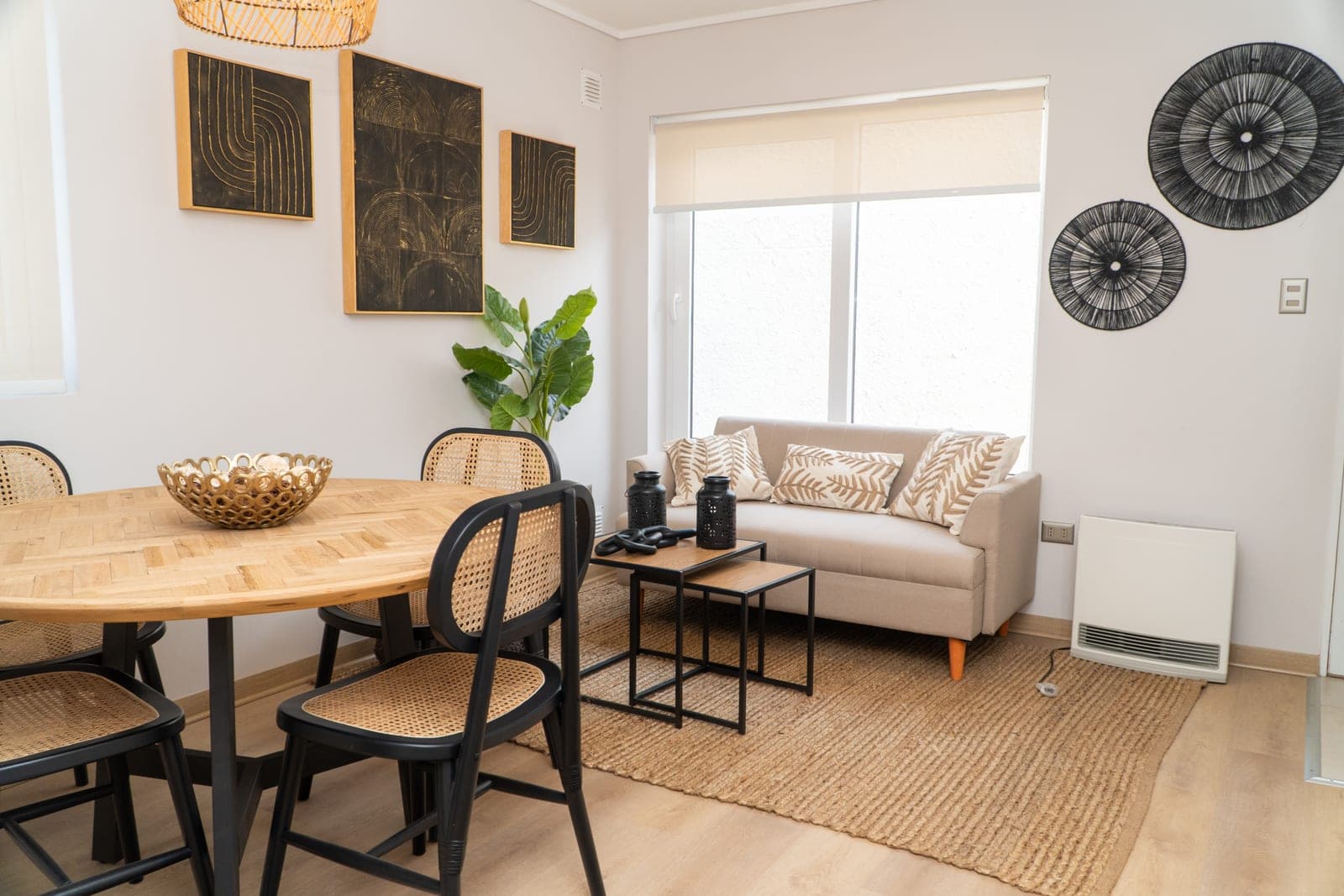 Living comedor departamento Ayres de Temuco